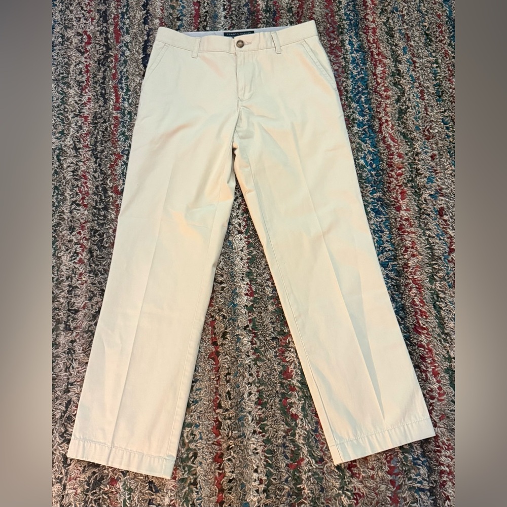 Tommy Hilfiger Men’s Khaki Straight-Leg Classic Fit Pants Like New Size 29/30